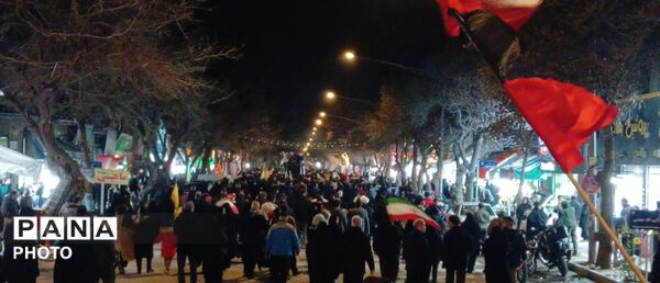 تجمع و راهپیمایی مردم بجنورد برای بیعت با رهبر جدید