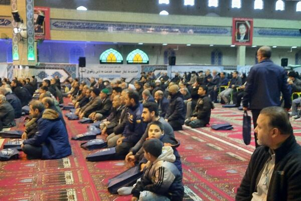 طنین انداز شدن اولین دعای ندبه در مصلی اسلامشهر