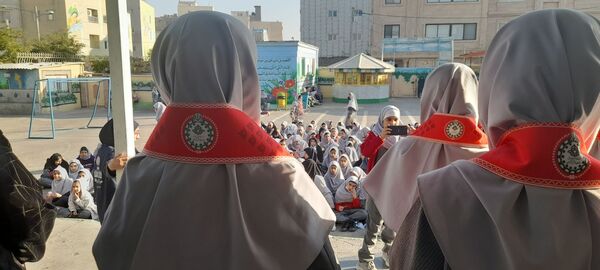 مراسم شهادت حضرت فاطمه زهرا و روز استکبار جهانی در دبستان نیایش 