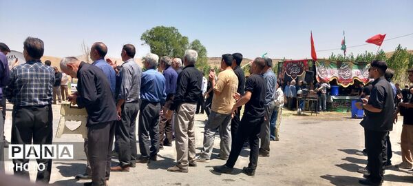 عزاداری اربعین در روستای درویشان