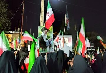 اجتماع مردم پای کار نیشابور