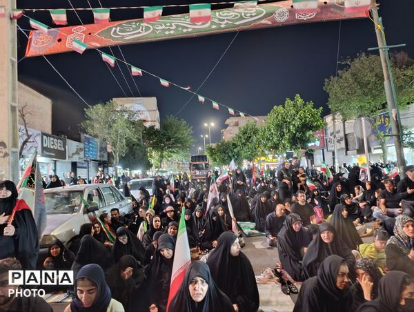 مراسم عزاداری شب دوم محرم در اجتماعات فردیس