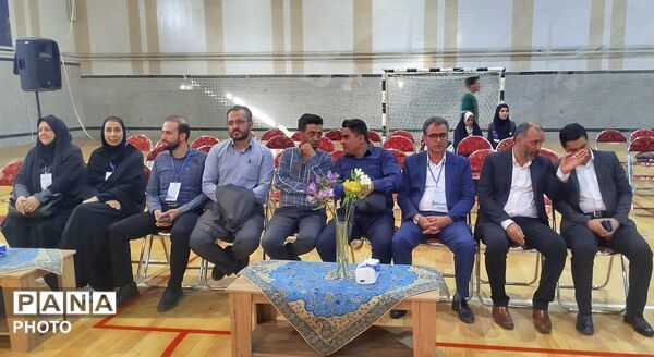 مراسم افتتاحیه مسابقات هندبال و بسکتبال دانش‌آموزی دختر در سمنان