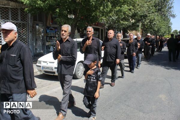 جاماندگان اربعین در ملکان؛ هم‌قدمی با کاروان عشق حسینی