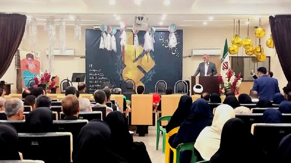 روایت‌نگاری دانش‌آموزخبرنگار پانا از آیین تجلیل از فرشتگان زمینی خوزستان