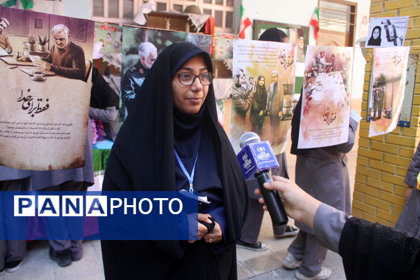 انتخابات شورای دانش‌آموزی دبیرستان رضوان بوشهر