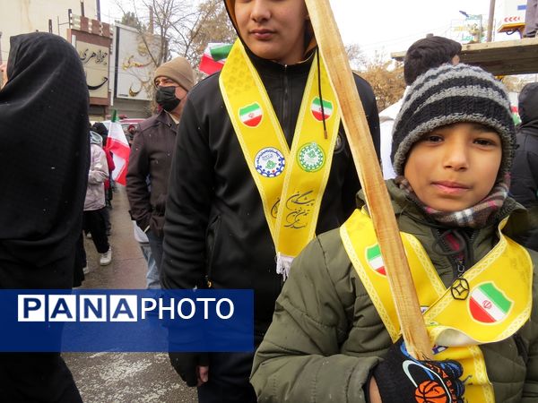 راهپیمایی باشکوه ۲۲ بهمن ماه شهرستان بجنورد 