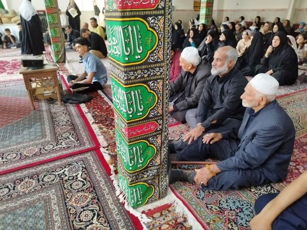 یادواره شهدای جنگ دوازده روزه در ده‌محسن
