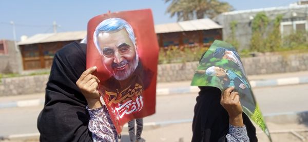 راهپیمایی روز قدس در جزیره هرمز‌