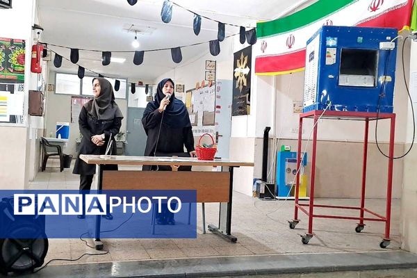 جلسه معارفه و ورود دانش آموزان پایه هفتم به دبیرستان فرزانگان شهر قدس 