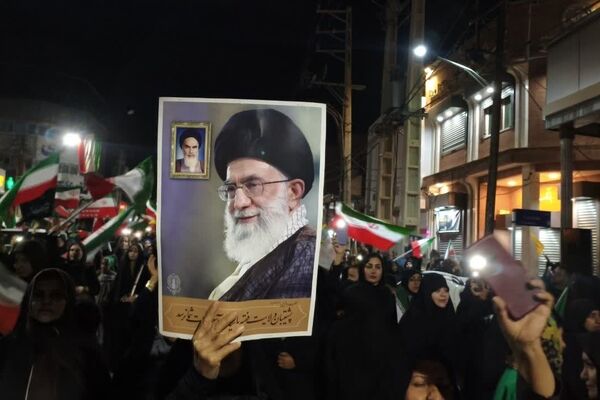 مراسم راهپیمایی مردم ولایت مدار شهرستان گچساران 