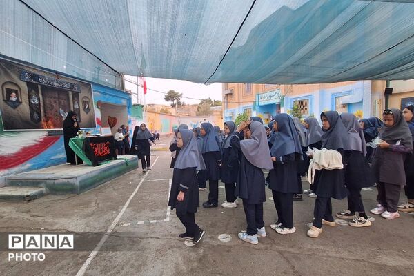سوگواری فاطمی در دبستان جعفریه؛ گرامیداشت سالروز شهادت حضرت فاطمه زهرا (س)