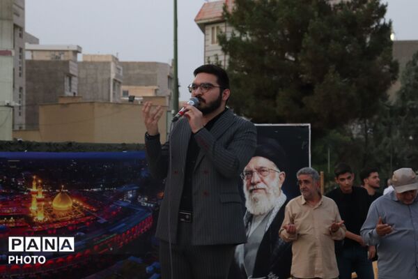 طنین یاد شهدا در فضای ملکوتی امام‌زاده عقیل (ع) اسلامشهر