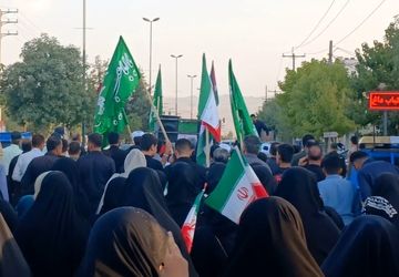 گام‌های معنوی به سوی عشق و خدمت، در مراسم جاماندگان اربعین حسینی