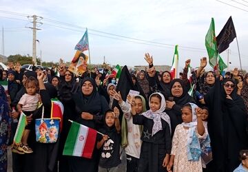 بیعت مردم جغین رودان با رهبر سوم انقلاب و تجدید پیمان با شهید امت