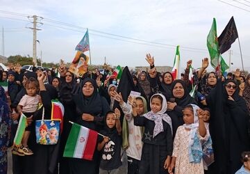 بیعت مردم جغین رودان با رهبر سوم انقلاب و تجدید پیمان با شهید امت