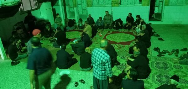 عزاداری اربعین خدمتگزاران حسینیه  ابوالفضلی فدافن در مشهد مقدس