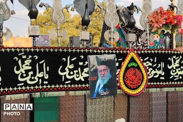 سوگ و ارادت عزاداران حسینی در شهر صغاد