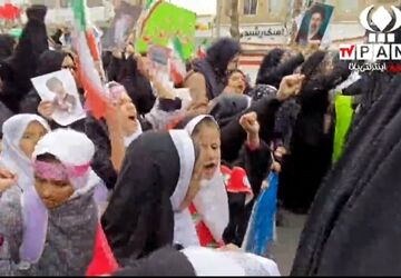 شورِ حماسه حضورِ شیربچه های دبستان دخترانه شهید رضوی چناران