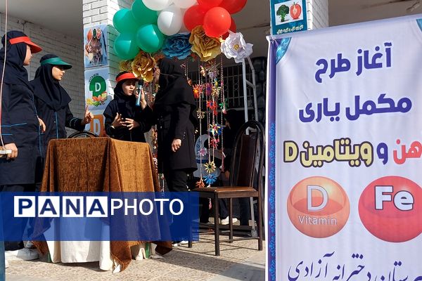 افتتاح طرح مکمل یاری آهن و ویتامین D در کهریزک
