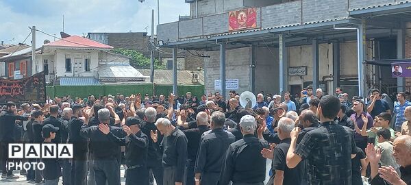 مراسم باشکوه  عاشورای حسینی در حرم سید جلال الدین اشرف