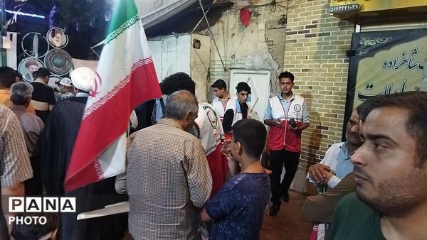 حضور جمعیت هلال احمر دراجتماعات مردمی 