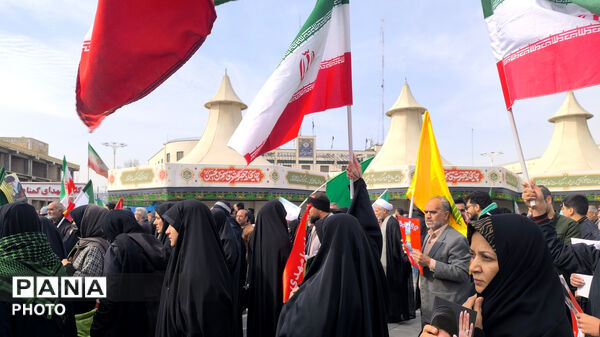 راهپیمایی روز قدس در مشهد