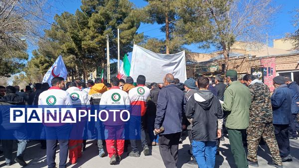 راهپیمایی باشکوه ۲۲ بهمن در شهرستان کوهپایه 