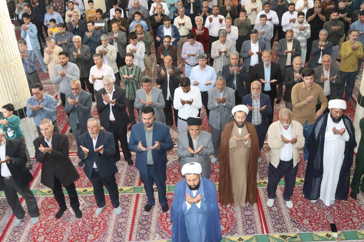 عید فطر در صالح‌آباد؛ تجلی وحدت و مهربانی در دل خراسان
