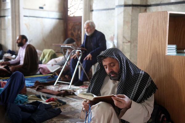 آیین معنوی اعتکاف نوجوانان در مسجد اعظم قم