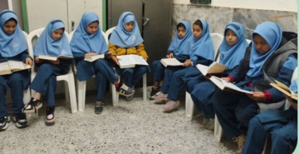 محفل انس با قرآن در آموزشگاه فرهنگ شهرستان خلیل آباد 