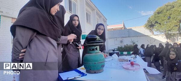 تجلی شور و نشاط تحصیلی با کاروان مهر در مدرسه حضرت مریم کبودراهنگ