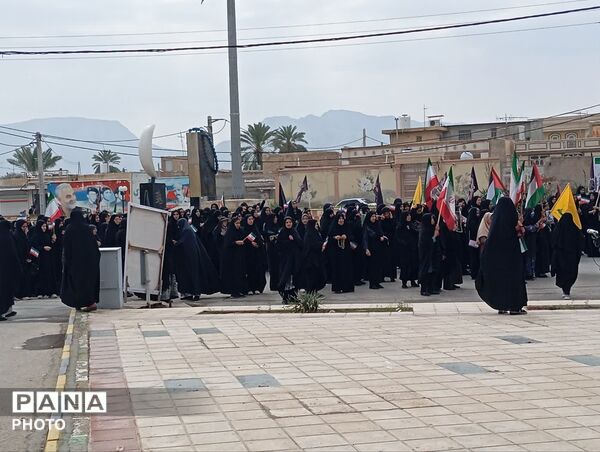 راهپیمایی روز قدس در شهر لطیفی لارستان
