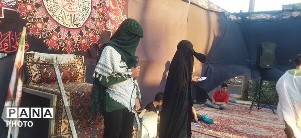 تعزیه خوانان کوچک غیرتی بزرگ نسل آینده ساز در کانون لقمان کاشمر