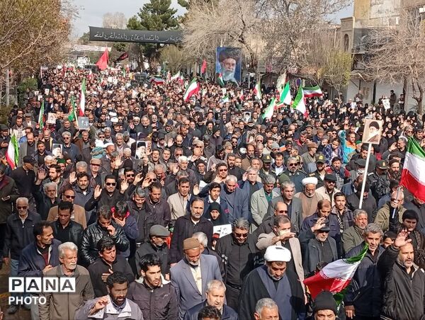 تشیع و وداع با 5شهید شهرستان نیشابور