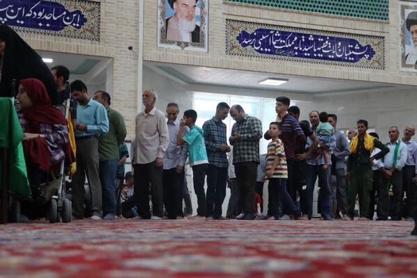 حضور حداکثری مهریزی‌ها در پای صندوق رأی