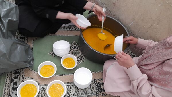 سفره مهدویت مدرسه شهدای اقتدار ناحیه 2 کرج