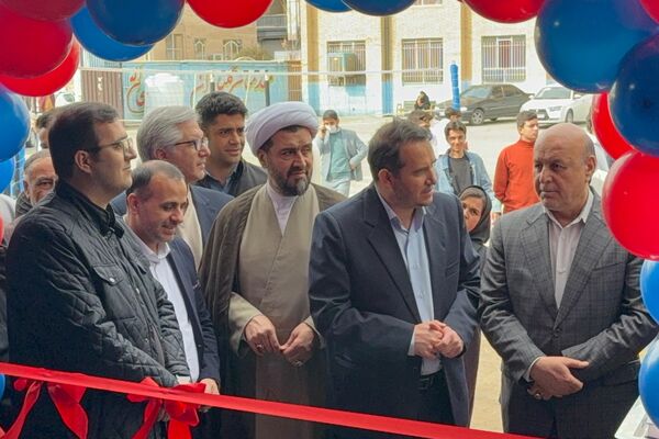 افتتاحیه سالن ورزشی شهید حاجی‌زاده در دبیرستان شیخ‌کلینی 