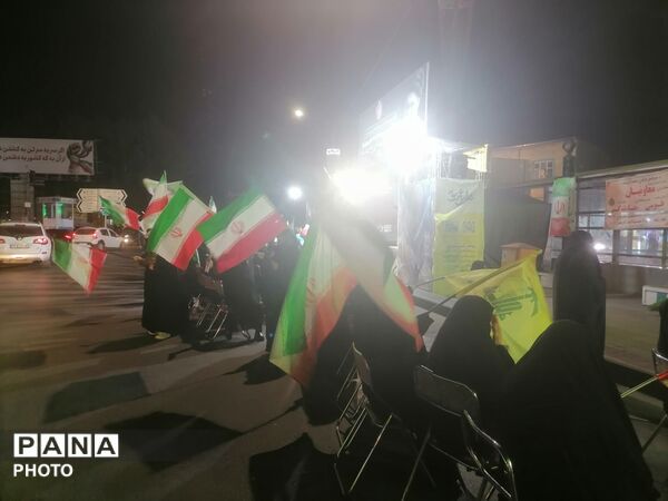 حماسه پنجاه و دومین شب حضور مردم همدل و متحد