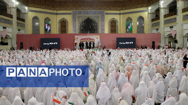 جشن 5000 نفری آغاز بندگی فرشتگان زمینی شهر تبریز 