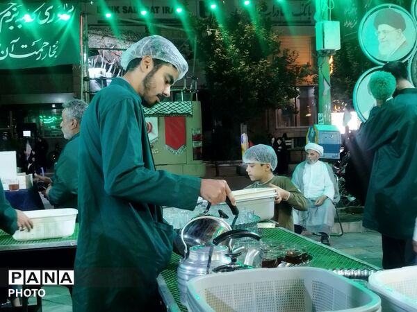 فعالیت چایخانه حضرت زهرا(س) در قاب پانا 