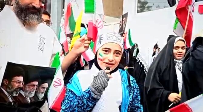 دیدگاه راهپیمایان روز قدس در قم پیرامون انتقام از مستکبران