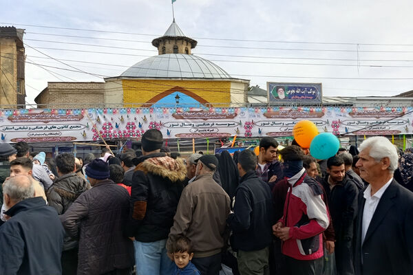 مهمانی کیلومتری نیمه شعبان در کرمانشاه 