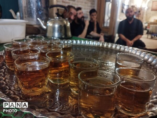 فعالیت چایخانه حضرت زهرا مسجد جامع شهرستان نیشابور