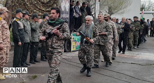 رزمایش جان‌فدا برای ایران امام رضایی در سراب