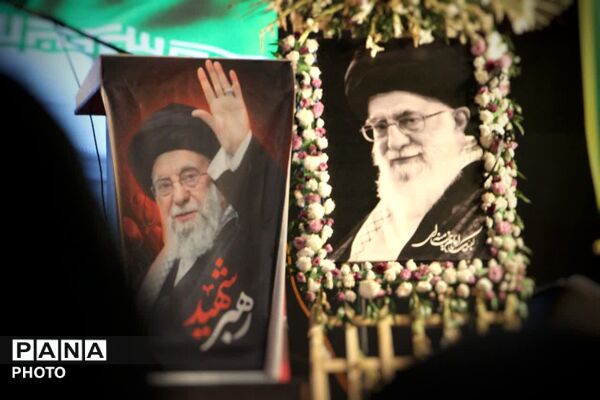 حضور سبز پوشان حرم علی ابن موسی الرضا در شب سی و دوم