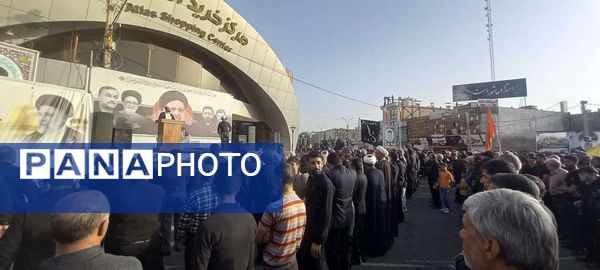 بم در سوگ رئیس‌جمهور مردمی، جهادی و انقلابی 