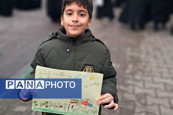 حضور مردم چهاردانگه در جشن چهل و هفتمین سالگرد شکوهمند انقلاب اسلامی