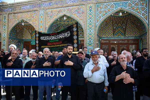 مراسم عزاداری سالروز شهادت امام حسن عسگری(ع) در قم