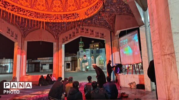 مراسم روضه خوانی وفات حضرت خدیجه (س) در مزار شهدای گمنام نیشابور 